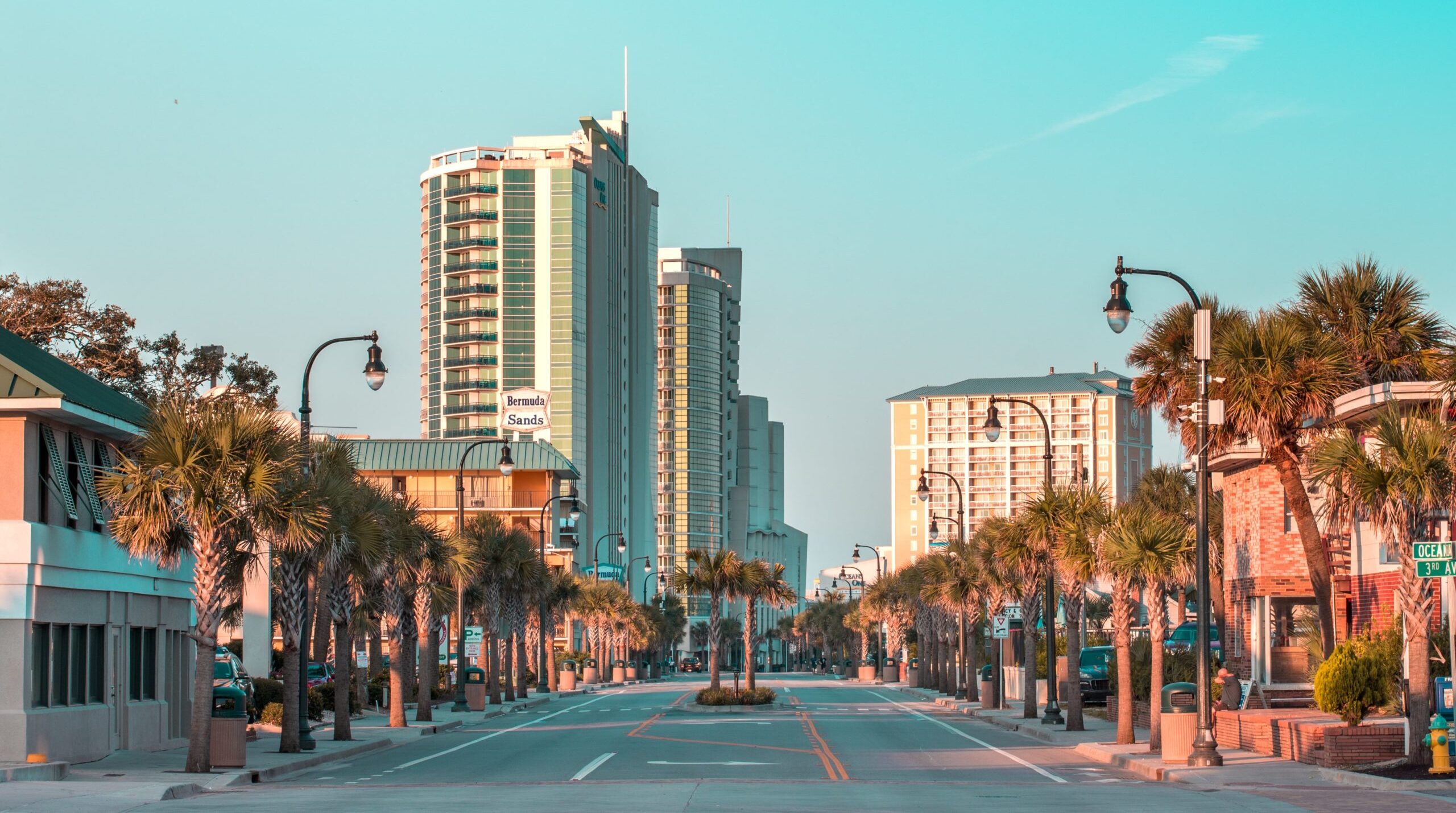 Ocean Boulevard in Myrtle Beach